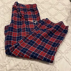 NFL patriots wide leg comfy pants - L